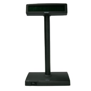 PosiFlex VFD PD2600 Pole Display, RS232 Connection, Black