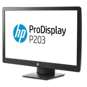 HP ProDisplay P203 20" FHD Monitor, 60Hz, DP + VGA