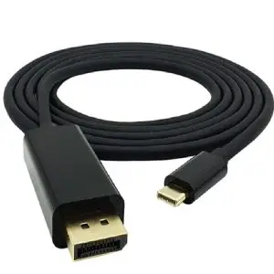 Gizzu Type-C To Display Port Cable, 1.8M