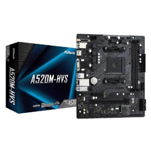 ASRock A520M HVC, AM4 Socket, M-ATX