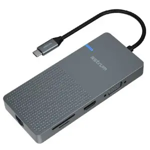 Astrum 9 in 1, Type C Docking Station, DA090