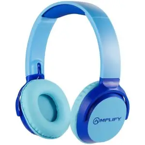 Amplify Explorer Bluetooth Wireless Headphones, Blue, AM-9955-BL