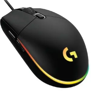 Logitech G203 Lightsync Gaming Wired Mouse, Black
