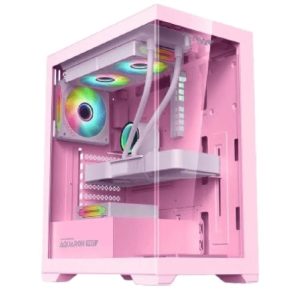 Armaggeddon Aquaron Pink Gaming Tower, Ryzen 5 5600U - CPO