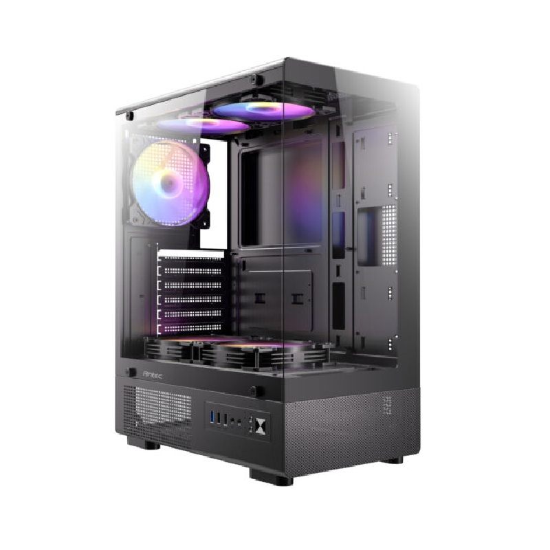 Antex VCX300 ARGB ATX Gaming Chassis. Black