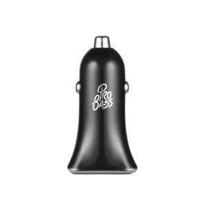 Pro Bass Dual USB + Type C. Car Charger 48W. PB-PDQ014-BK